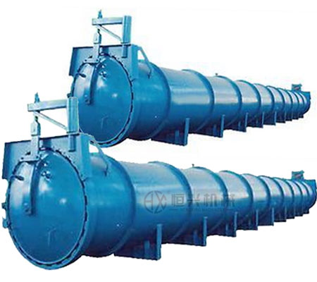 蒸壓(ya)釜 蒸養釜(fu)-蒸壓加氣(qi)塊設備