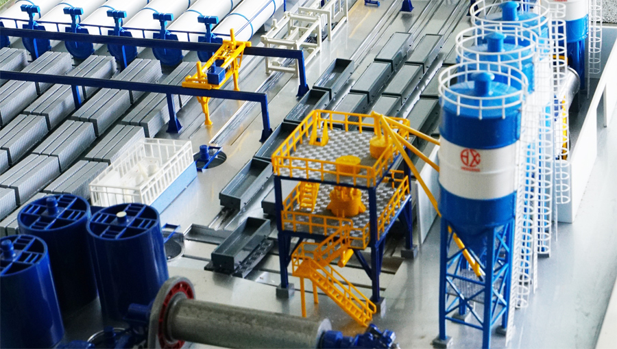 加(jia)氣混凝(níng)土砌塊(kuai)生産線(xiàn)